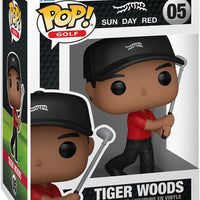 Pop Sports Golf 3.75 Inch Action Figure - Sunday Red Tiger Woods #05