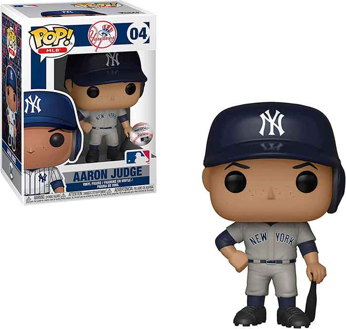 Pop Sports MLB Baseball 3.75 Inch Action Figure - Aaron Judge #04