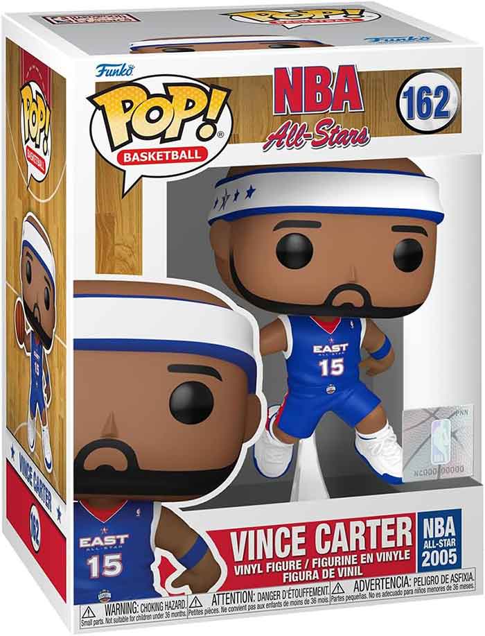 Pop Sports NBA Basketball 3.75 Inch Action Figure All-Star - Vince Carter #162