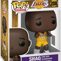 Pop Sports NBA Basketball 3.75 Inch Action Figure - Shaq 2000 WCF Celebration #208
