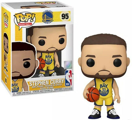 Pop Sports NBA Basketball 3.75 Inch Static Figure - Stephen Curry #95