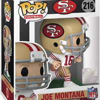 Pop Sports NFL Football 3.75 Inch Action Figure - Joe Montana #216