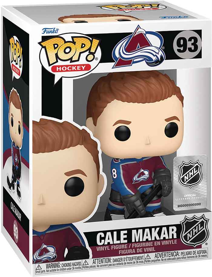 Pop Sports NHL Hockey 3.75 Inch Action Figure - Cale Makar #93