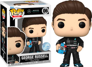 Pop Sports Racing Formula 1 3.75 Inch Action Figure Exclusive - George Russell #06
