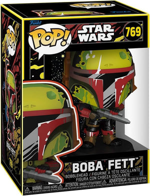 Pop Star Wars 3.75 Inch Action Figure - Boba Fett (Retro) #769