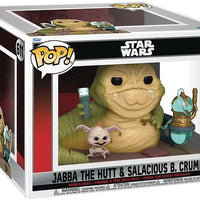 Pop Star Wars 6 Inch Action Figure Deluxe - Jabba The Hutt & Salacious B Crumb #611