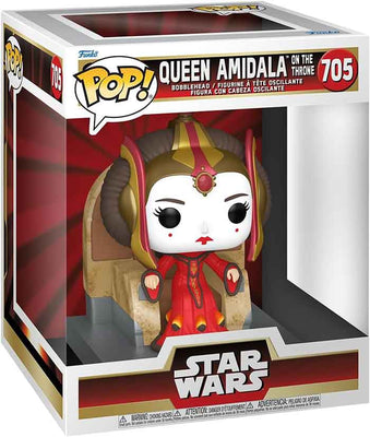 Pop Star Wars 3.75 Inch Action Figure Deluxe - Queen Amidala on The Throne #705