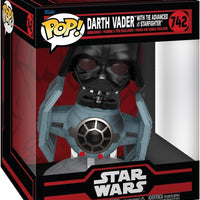Pop Star Wars 6 Inch Action Figure Deluxe - TIE Advanced X1 with Darth Vader #742