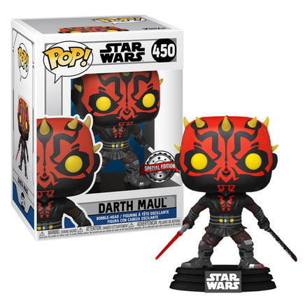 Pop Star Wars 3.75 Inch Action Figure Exclusive - Darth Maul #450