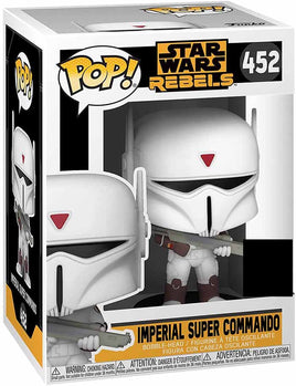 Pop Star Wars 3.75 Inch Static Figure Exclusive - Imperial Super Commando #452