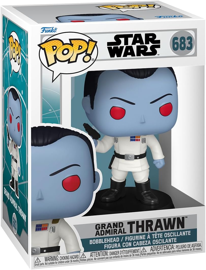 Pop Star Wars 3.75 Inch Action Figure - Grand Admiral Thrawn #683