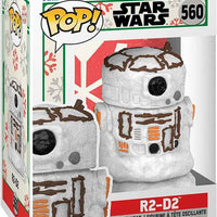 Pop Star Wars 3.75 Inch Action Figure - Holiday R2-D2 #560