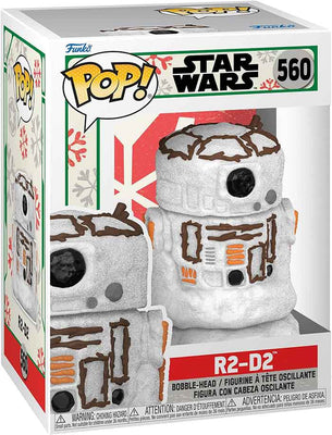 Pop Star Wars 3.75 Inch Action Figure - Holiday R2-D2 #560