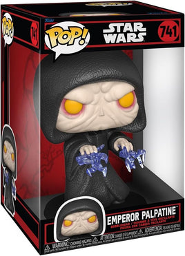 Pop Star Wars 10 Inch Action Figure Jumbo - Emperor Palpatine #741