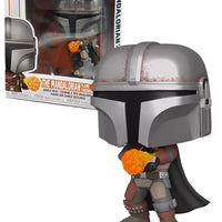 Pop Star Wars 3.75 Inch Action Figure Star Wars - The Mandalorian Flame Throwing #355 Exclusive