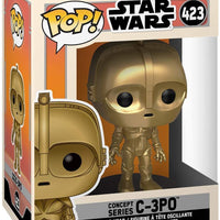 Pop Star Wars Star Wars Concept 3.75 Inch Action Figure - C-3PO #423