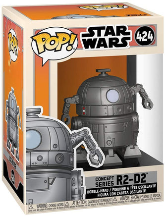 Pop Star Wars Star Wars Concept 3.75 Inch Static Figure - R2-D2 #424
