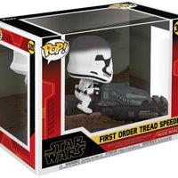 Pop Star Wars 3.75 Inch Action Figure Star Wars Rise Of Skywalker - First Order Tread Speeder #320