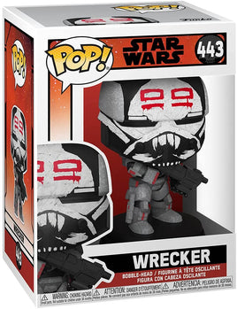 Pop Star Wars The Bad Batch 3.75 Inch Static Figure - Wrecker #443