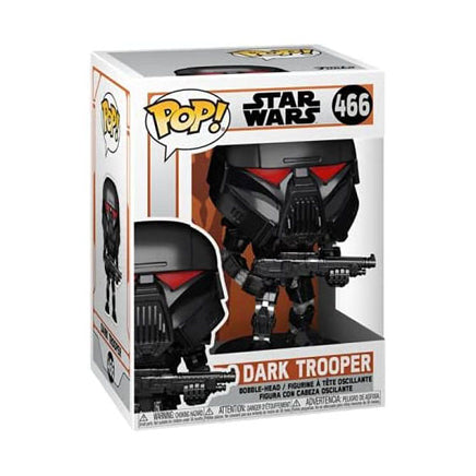 Pop Star Wars The Mandalorian 3.75 Inch Static Figure - Dark Trooper #466