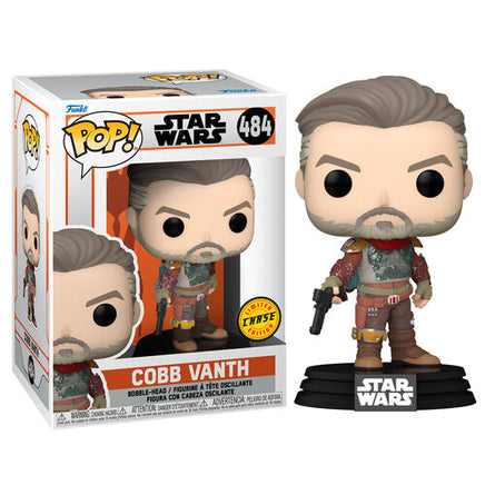 Pop Star Wars The Mandalorian 3.75 Inch Static Figure Exclusive - Cobb Vanth #484 Chase