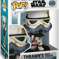 Pop Star Wars 3.75 Inch Action Figure - Thrawn’s Night Trooper (Grey Mask) #686
