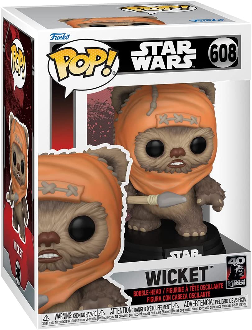 Pop Star Wars 3.75 Inch Action Figure - Wicket #608