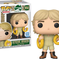 Pop Television Crocodile Hunter 3.75 Inch Action Figure Exclusive - Steve Irwin with Snake #950