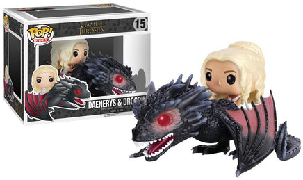 Pop Television 3.75 Inch Action Figure Game Of Thrones - Daenerys & Drogon #15