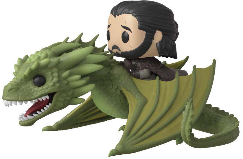 Pop Television 3.75 Inch Action Figure Game Of Thrones - Jon Snow with Rhaegal
