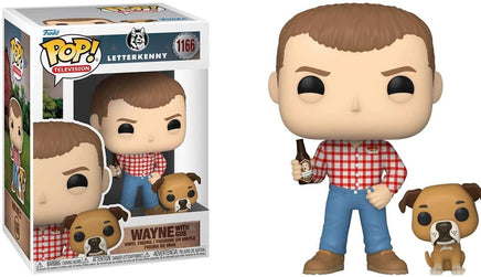 Pop Television Letterkenny 3.75 Inch Static Figure - Wayne with Gus #1166