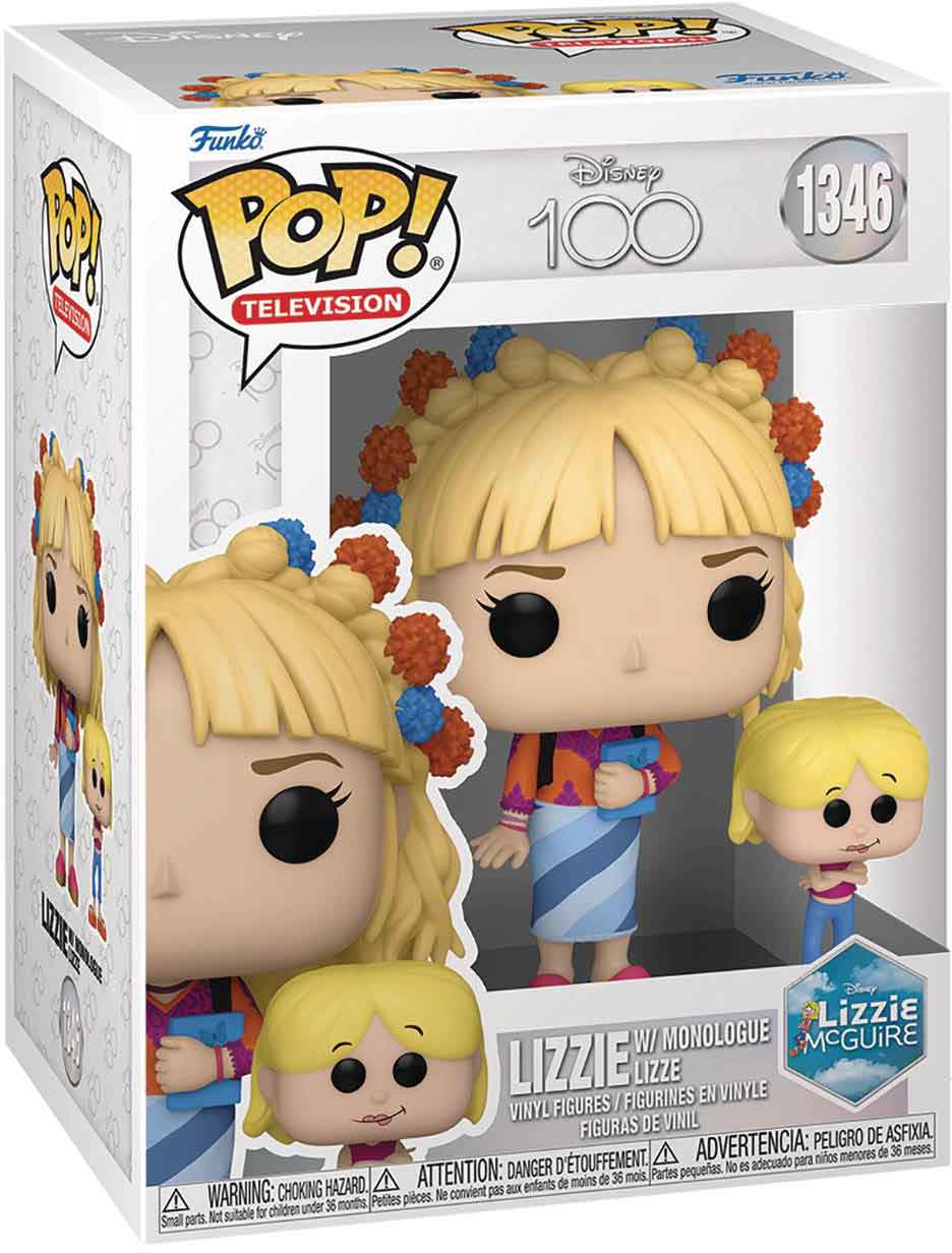 Pop Television Lizzie McGuire 3.75 Inch Action Figure - Lizzie with Monologue Lizzie #1346