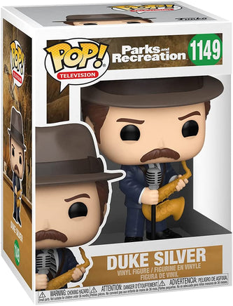 Pop Television Parks and Recreation 3.75 Inch Static Figure - Duke Silver #1149