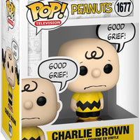 Pop Television Peanuts 3.75 Inch Action Figure - Charlie Brown (Good Grief) #1677