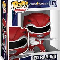 Pop Television Power Rangers 3.75 Inch Action Figure - Red Ranger #1374