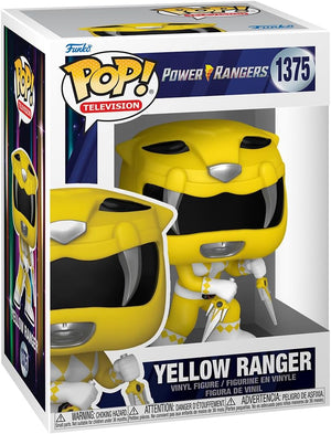 Pop Television Power Rangers 3.75 Inch Action Figure - Yellow Ranger #1375