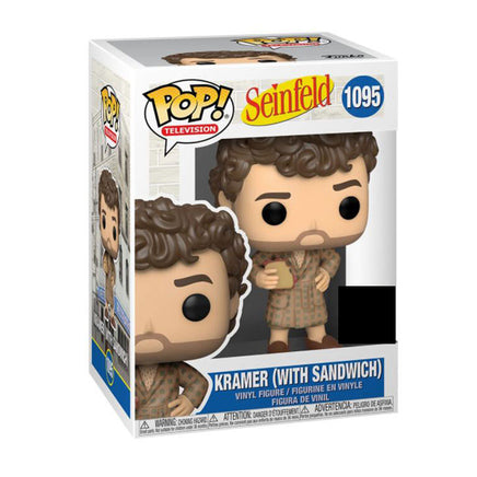 Pop Television Seinfeld 3.75 Inch Static Figure Exclusive - Kramer with Sandwich #1095