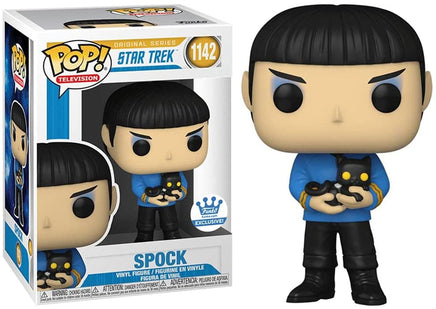Pop Television Star Trek 3.75 Inch Static Figure Exclusive - Spock with Cat #1142
