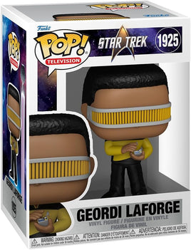 Pop Television Star Trek The Next Generation 3.75 Inch Static Figure - Geordi La Forge #1925