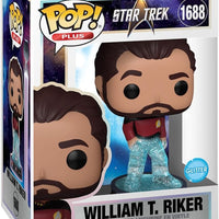 Pop Television Star Trek The Next Generation 3.75 Inch Action Figure Plus - Transporter William T. Riker #1688