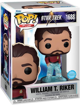 Pop Television Star Trek The Next Generation 3.75 Inch Action Figure Plus - Transporter William T. Riker #1688