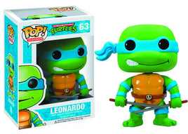 Pop Television Teenage Mutant Ninja Turtles 3.75 Inch Static Figure - Leonardo #63