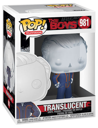 Pop Television The Boys 3.75 Inch Static Figure - Translucent #981
