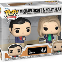 Pop Television The Office 3.75 Inch Action Figure 2-Pack - Michael Scott & Holly Flax