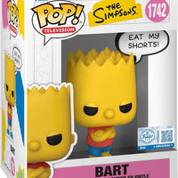 Pop Television The Simpsons 3.75 Inch Action Figure - Bart Simpson #1742