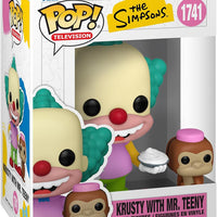 Pop Television The Simpsons 3.75 Inch Action Figure - Krusty with Mr. Teeny #1741