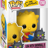Pop Television The Simpsons 3.75 Inch Action Figure - Lisa with Snowball II #1740