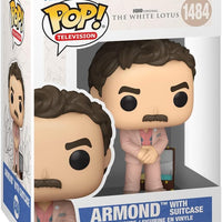 Pop Television The White Lotus 3.75 Inch Action Figure - Armond with Suitcase #1484