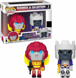 Pop Television Transformers 3.75 Inch Action Figure 2-Pack Exclusive - Rodimus & Galvatron