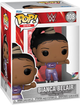 Pop WWE Wrestling 3.75 Inch Static Figure - Bianca Belair #108